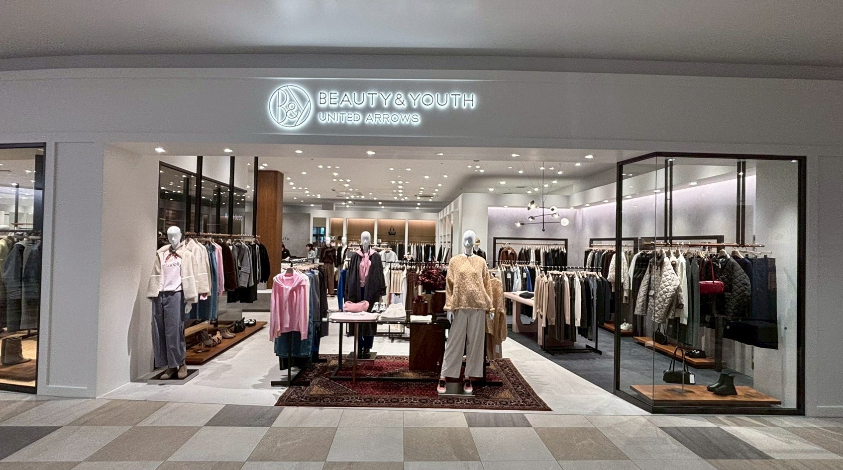商業施設・百貨店内装工事 BOSCO ボスコ | BEAUTY＆YOUTH UNITED 